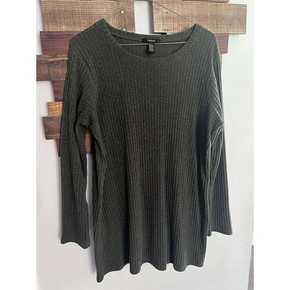 Forever 21 Sweater Dress Mini Long Tunic XL Women’s - Picture 1 of 4